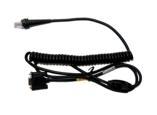 RS232 5V BLK COILED CABLE